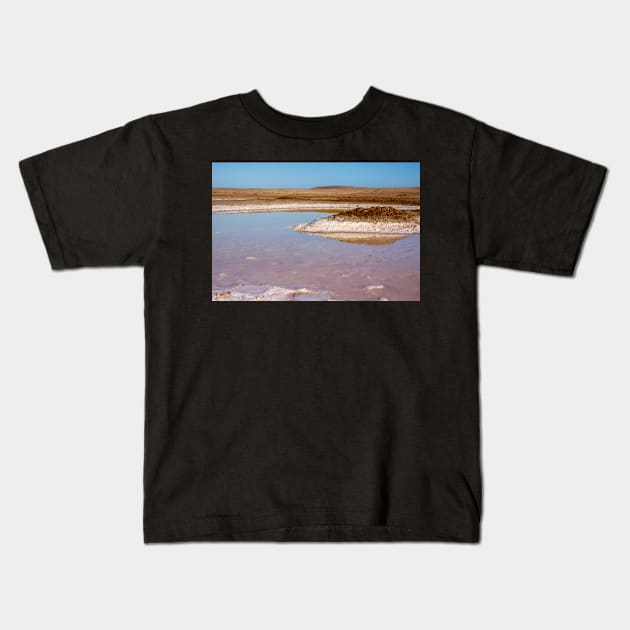 Salt pan. Kids T-Shirt by sma1050